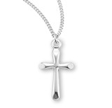 Sterling Silver High Polished Cross
