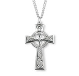 Sterling Silver Irish Celtic cross Pendant