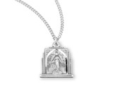Sterling Silver Multi-Step Miraculous Medal