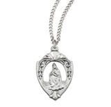 Our Lady of Laleche English Version Sterling Silver Medal