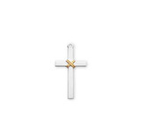 Two-Tone Cross with a rope
