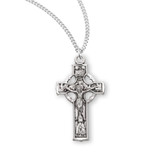 Sterling Silver Celtic Crucifix