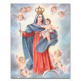 VIRGEN DE LOS ANGELES CARDED 8x10 PRINT FOR FRAMING