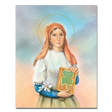 SAINT DYMPHNA CARDED 8x10 PRINT FOR FRAMING