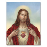 SACRED HEART OF JESUS CARDED 8x10 PRINT FOR FRAMING