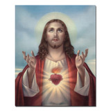 SACRED HEART OF JESUS OPEN ARMS CARDED 8x10 PRINT FOR FRAMING