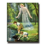 GUARDIAN ANGEL CARDED PRINT 8x10 PRINT #8013 FOR FRAMING