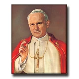 SAINT POPE JOHN PAUL II CARDED 8x10 PRINT FOR FRAMING
