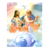 HOLY TRINITY CARDED SPIRIT CARDED 8x10 PRINT FOR FRAMING