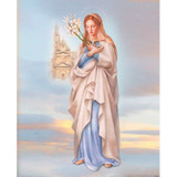SAINT GENEVIEVE CARDED 8x10 PRINT FOR FRAMING