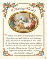 Marriage Blessing Unframed Art Print