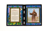 St. Francis Stained Glass Plaque – Out of Stock 05/21/20