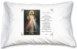Divine Mercy Pillow Case - Beautiful English Prayer