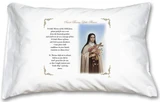 St. Therese of Lisieux 'Little Flower' Pillow Case – English Prayer