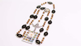 Stations Of The Cross Rosary - Olive, Black, Brown Wood