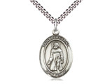 St. Peregrine Laziosi - Oval Patron Saint Series