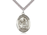 St. Catherine of Siena - Oval Patron Saint Series