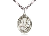 St. Catherine of Bologna - Oval Patron Saint Series