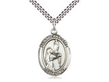 St. Bernadette - Oval Patron Saint Series