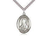 St. Brigid of Ireland - Oval Patron Saint Series