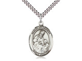 St. Ambrose - Oval Patron Saint Series