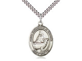 St. Catherine of Sweden - Oval Patron Saint Series