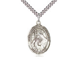 St. Margaret of Cortona - Oval Patron Saint Series