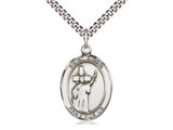 St. Aidan of Lindesfarne - Oval Patron Saint Series