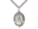 Our Lady of Rosa Mystica - Oval Patron Saint Series