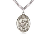 St. Meinrad of Einsideln - Oval Patron Saint Series