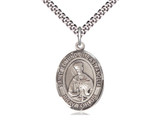 St. Edmund Of East Anglia - Oval Patron Series