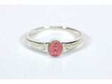 Miraculous Ring with Pink Epoxy