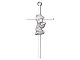 Praying Boy Cross - 6 Inch