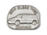 God Bless This Mini-Van Visor Clip
