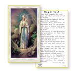 Our Lady of Lourdes Holy Card