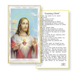 Sacred Heart of Jesus Holy Card