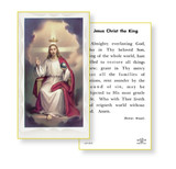 Christ the King Holy Card