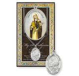 Saint Catherine Biography Pamphlet and Patron Saint Medal
