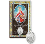 Saint Elizabeth Biography Pamphlet and Patron Saint Medal