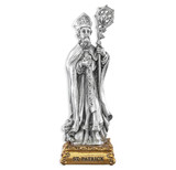 St. Patrick of Ireland Pewter Statue