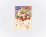 Drummer Boy and Bethlehem with a Shepherd Christmas Card (10 pack)
