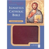 Ignatius Bible (Compact) Burgundy with Zipper