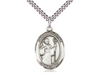 St. Augustine - Oval Patron Saint Series