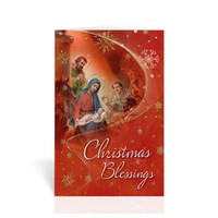Nativity Christmas Blessings Christmas Card (10 pack)