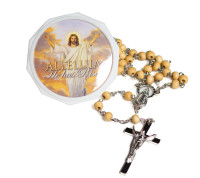 Alleluia! He Has Risen - Light Lily Scented Rosary in 2-pc Case