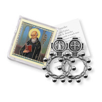 Saint Benedict Finger Rosary