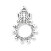 Miraculous Medal Rosary Ring