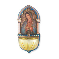 Our Lady of Guadalupe Holy Water Font