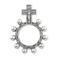 Rosary Ring with Crucifix