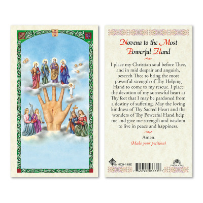 Powerful Hand Laminated Prayer Cards